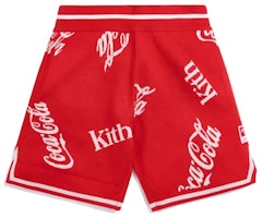 KITH x Coca-Cola x Mitchell & Ness Coke Logo Short Red KITH x Coca-Cola x Mitchell & Ness Coke Logo Short Red