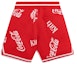Order KITH x Coca-Cola x Mitchell & Ness Coke Logo Short Red