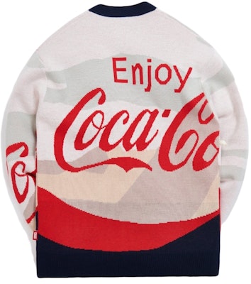 KITH x Coca-Cola x Mitchell & Ness Coke Mountains Cardigan Multi Order KITH x Coca-Cola x Mitchell & Ness Coke Mountains Cardigan Multi