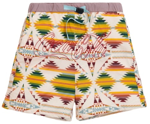 KITH x Coca-Cola x Pendleton Swim Short Beige/Multi Buy KITH x Coca-Cola x Pendleton Swim Short Beige/Multi