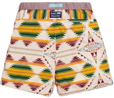 KITH x Coca-Cola x Pendleton Swim Short Beige/Multi Order KITH x Coca-Cola x Pendleton Swim Short Beige/Multi