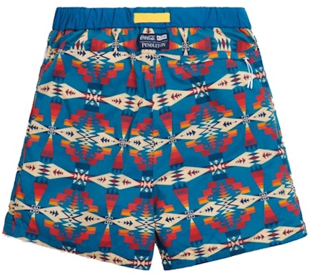 KITH x Coca-Cola x Pendleton Swim Short Teal/Multi Order KITH x Coca-Cola x Pendleton Swim Short Teal/Multi