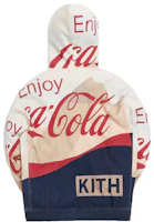 Lookbook KITH x Coca Cola 聯名米色山峰標誌連帽衫 男女通用 KH2522-115