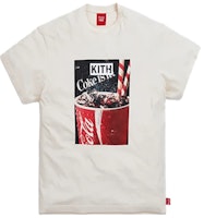 KITH x Coca Cola Unisex Vintage Graphic Tee in Ivory KH3874-104 KITH x Coca Cola Unisex Vintage Graphic Tee in Ivory KH3874-104