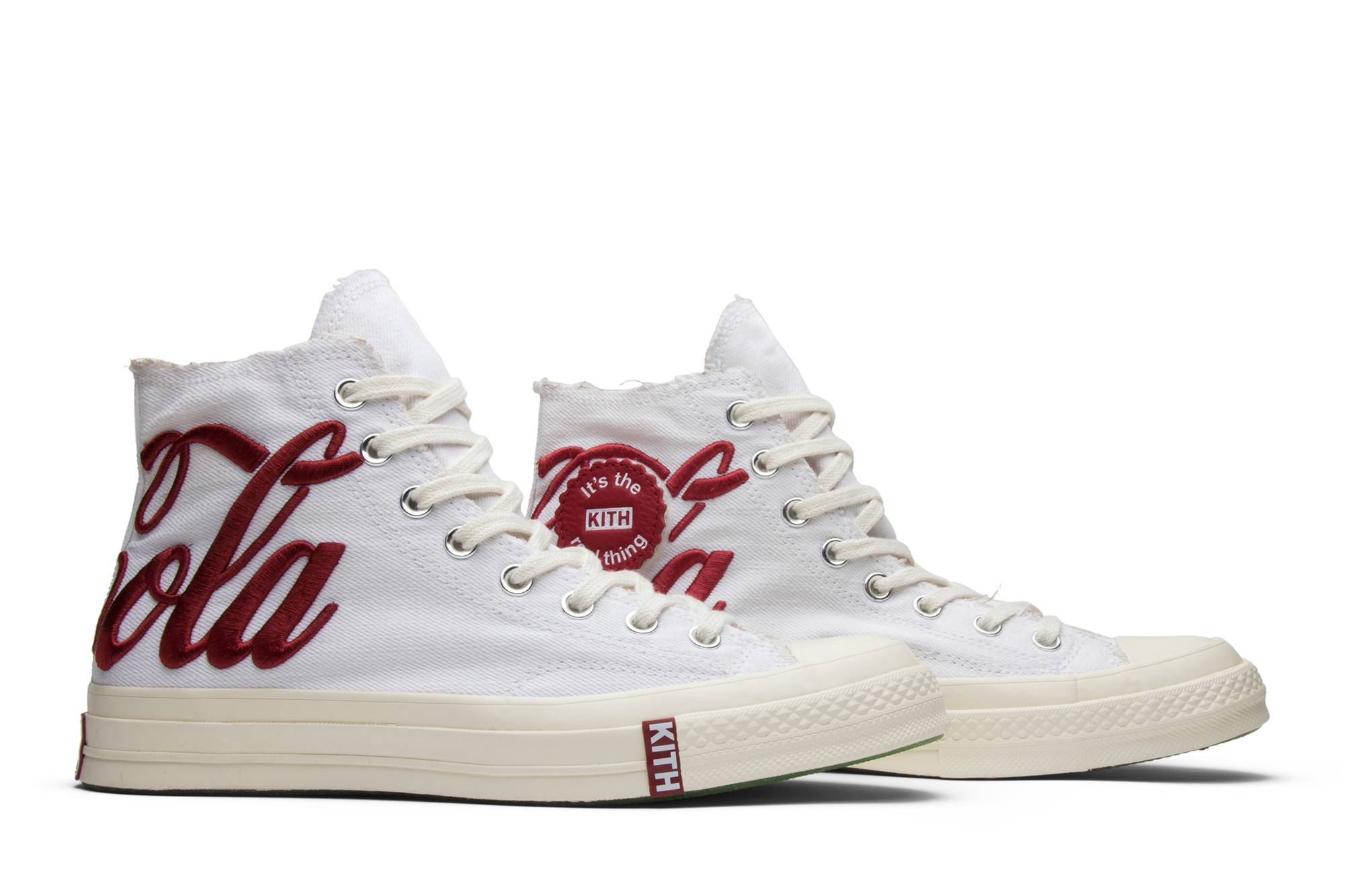 Cheap KITH x 可口可樂 x Converse Chuck 70 '白紅款' 160286C