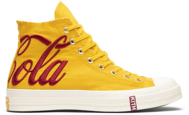KITH x Coca-Cola x Converse Chuck 70 Hi 'China' Sepatu Sneakers 162985C Buy KITH x Coca-Cola x Converse Chuck 70 Hi 'China' Sepatu Sneakers 162985C