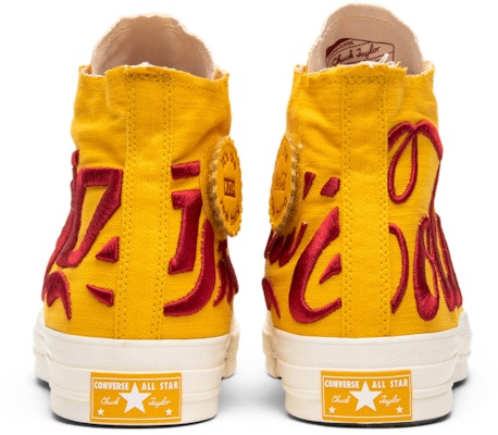 KITH x Coca-Cola x Converse Chuck 70 Hi 'China' Sepatu Sneakers 162985C Details for KITH x Coca-Cola x Converse Chuck 70 Hi 'China' Sepatu Sneakers 162985C