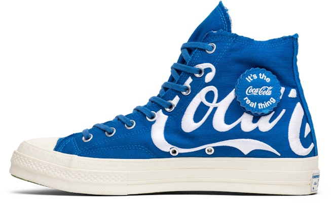 Coca cola converse sales blue