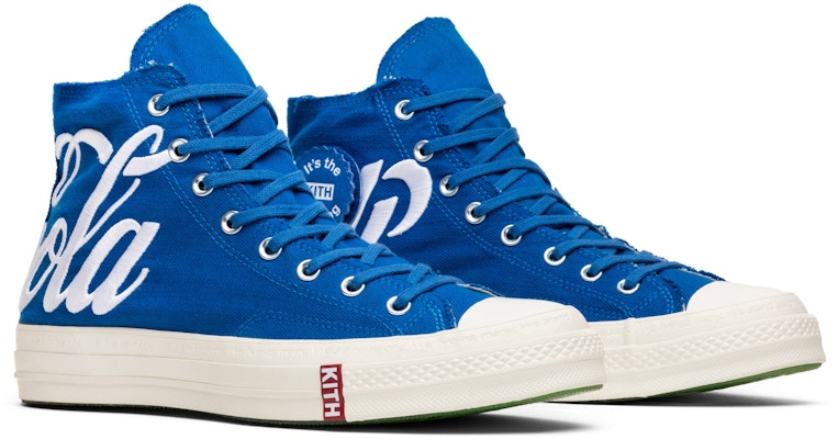 Kith coca cola converse blue sales
