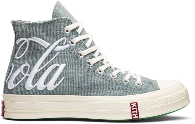 KITH x Coca-Cola x Converse Chuck Taylor 70 Hi 'Denim' 2019 160285C Buy KITH x Coca-Cola x Converse Chuck Taylor 70 Hi 'Denim' 2019 160285C