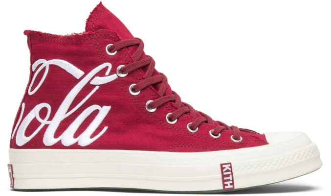 KITH x Coca-Cola x Converse Chuck Taylor 70 Hi 'Red' 162989C Buy KITH x Coca-Cola x Converse Chuck Taylor 70 Hi 'Red' 162989C