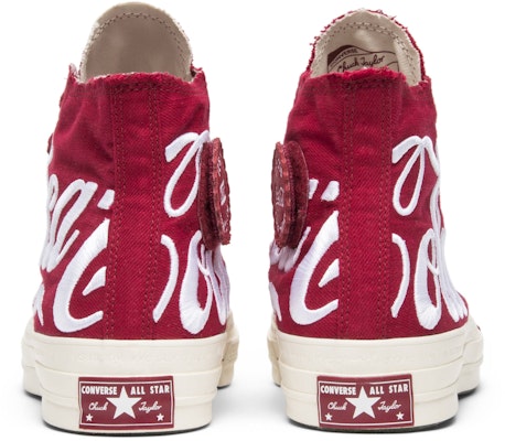 KITH x Coca-Cola x Converse Chuck Taylor 70 Hi 'Red' 162989C Details for KITH x Coca-Cola x Converse Chuck Taylor 70 Hi 'Red' 162989C