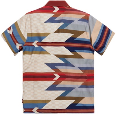 KITH x 可口可乐 x Pendleton 非洲花纹营地衬衫 男女同款 棕红色 KH3852-110 Lookbook KITH x 可口可乐 x Pendleton 非洲花纹营地衬衫 男女同款 棕红色 KH3852-110