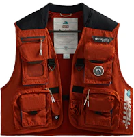 KITH x Columbia Henrys Fork V Outdoor Utility Vest Red Mens Casual Wear. XM8540-838 KITH x Columbia Henrys Fork V Outdoor Utility Vest Red Mens Casual Wear. XM8540-838