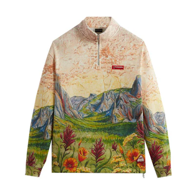 KITH Columbia SS24 All-Over Print Cooling Sweat-Wicking Jacket Unisex KHM032097-102