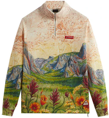 키스 x 컬럼비아 SS24 올오버 프린트 냉감 땀 흡수 재킷 유니섹스 KHM032097-102 Order 키스 x 컬럼비아 SS24 올오버 프린트 냉감 땀 흡수 재킷 유니섹스 KHM032097-102