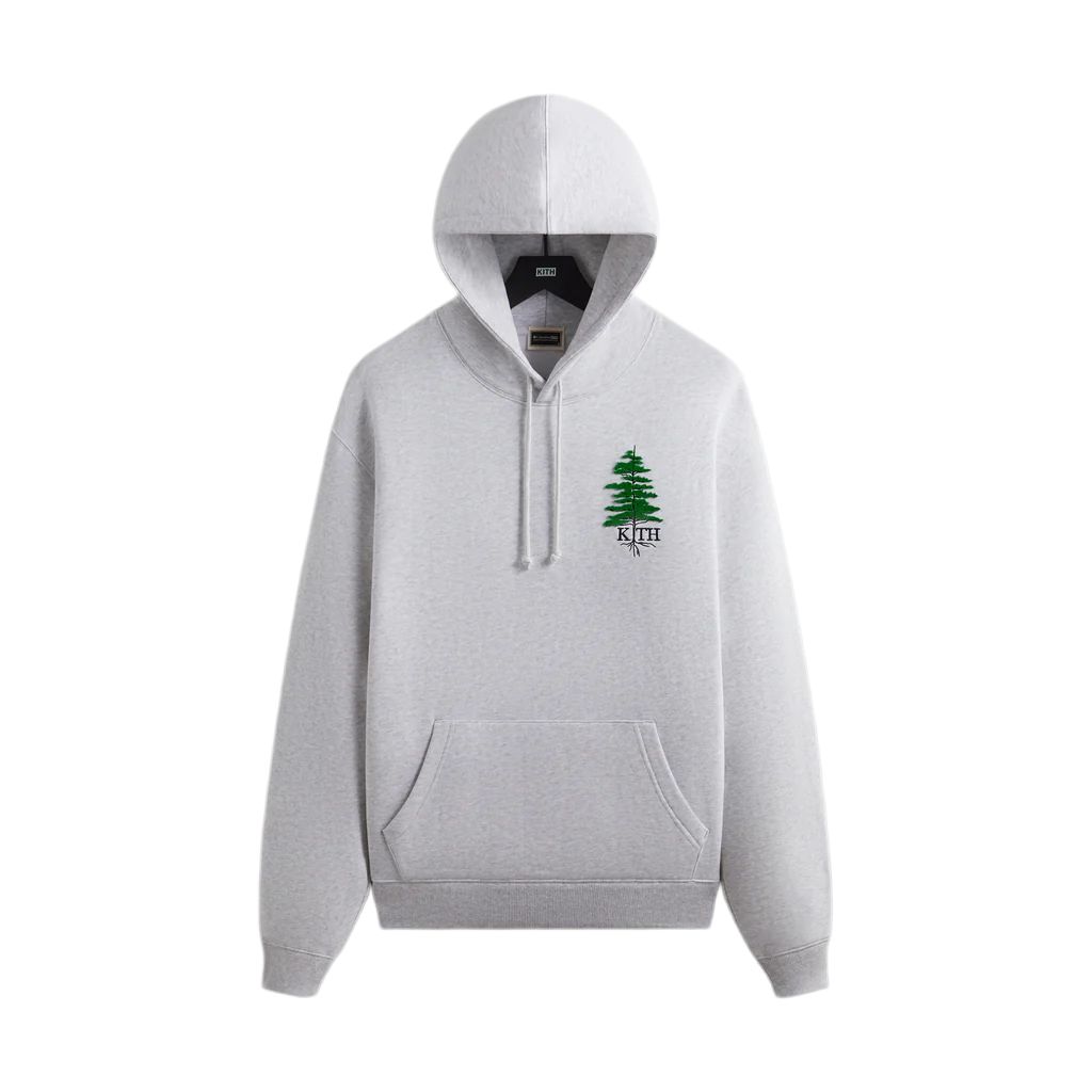 KITH Columbia SS24 Cooling Pullover Hoodie Gray/White KHM032020-002