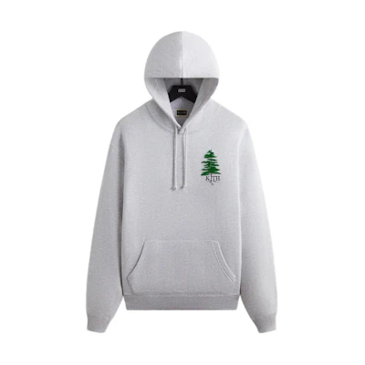 KITH Columbia SS24 Cooling Pullover Hoodie Gray/White KHM032020-002