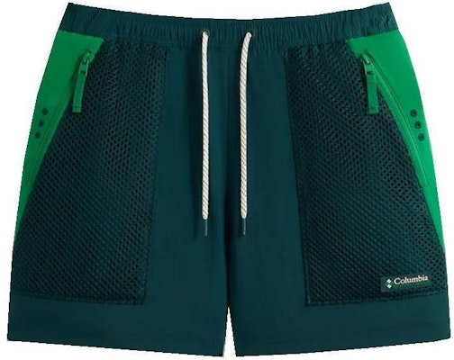 KITH x Columbia Seluar Pendek SS24 Unisex Biru Gelap Hijau Santai. 2104021-301 Buy KITH x Columbia Seluar Pendek SS24 Unisex Biru Gelap Hijau Santai. 2104021-301