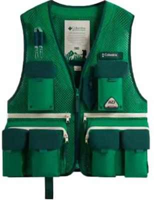 KITH x Columbia SS24 男女同款透气凉爽马甲 - 绿色款。 2113711-350 Order KITH x Columbia SS24 男女同款透气凉爽马甲 - 绿色款。 2113711-350