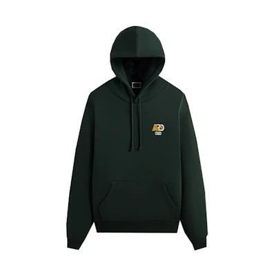 KITH Columbia SS24 Unisex Embroidered Hoodie - Stadium Green khm032016-302