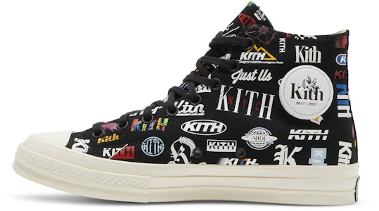 키쓰 x 컨버스 척 70 하이 '10주년 블랙' 172465C Lookbook 키쓰 x 컨버스 척 70 하이 '10주년 블랙' 172465C