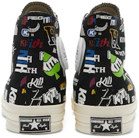 KITH x Converse Chuck 70 High '10th Anniversary Black' 172465C Details for KITH x Converse Chuck 70 High '10th Anniversary Black' 172465C
