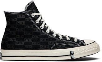 KITH x Converse Chuck 70 High 'Monogram Hitam' 165521C Buy KITH x Converse Chuck 70 High 'Monogram Hitam' 165521C