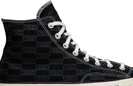 KITH x Converse Chuck 70 High 'Monogram Hitam' 165521C Order KITH x Converse Chuck 70 High 'Monogram Hitam' 165521C
