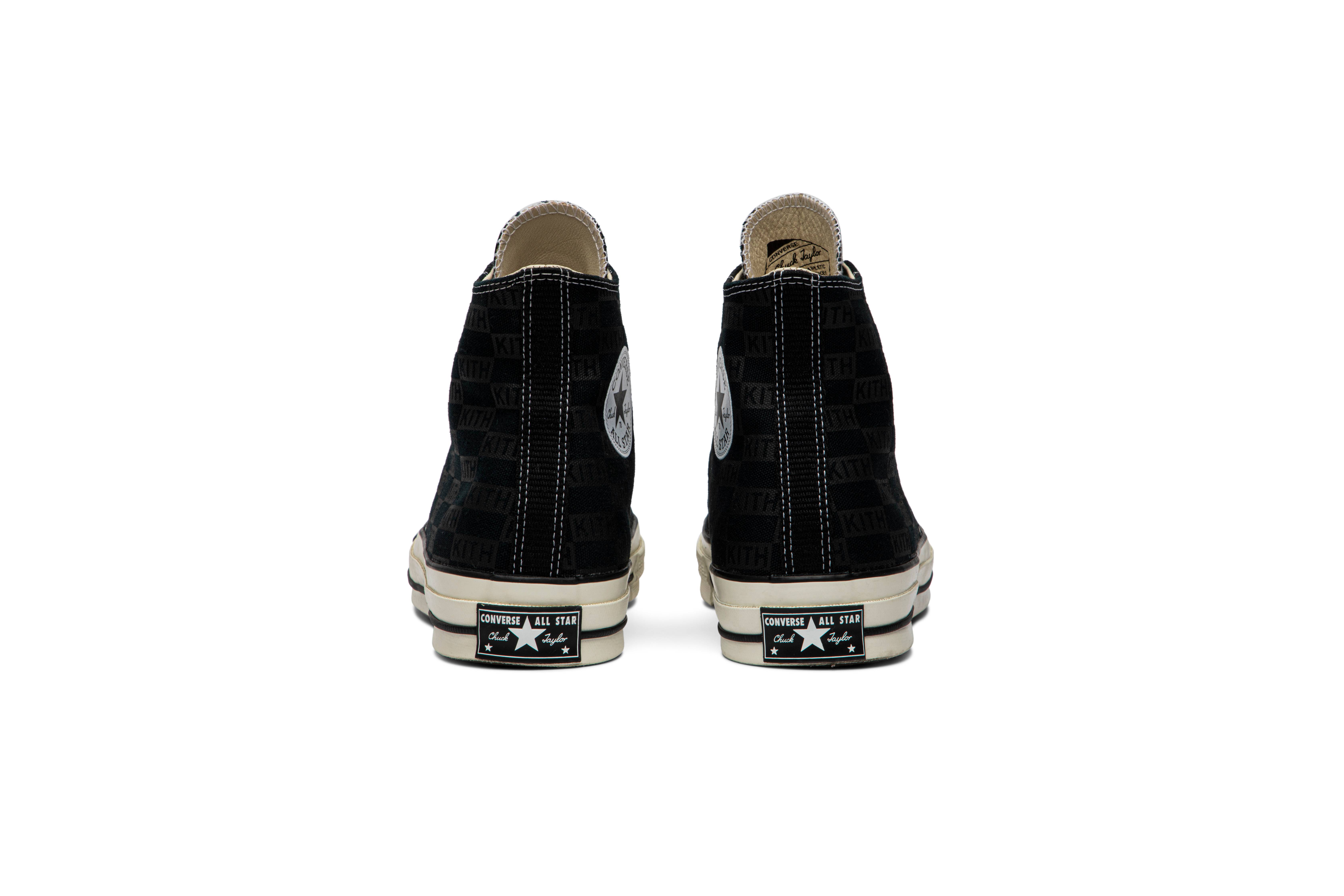 わ*ん様 JPN28cm KITH CHUCK 70 HI BLACK CN171864CConverseKithAOPBlack_
