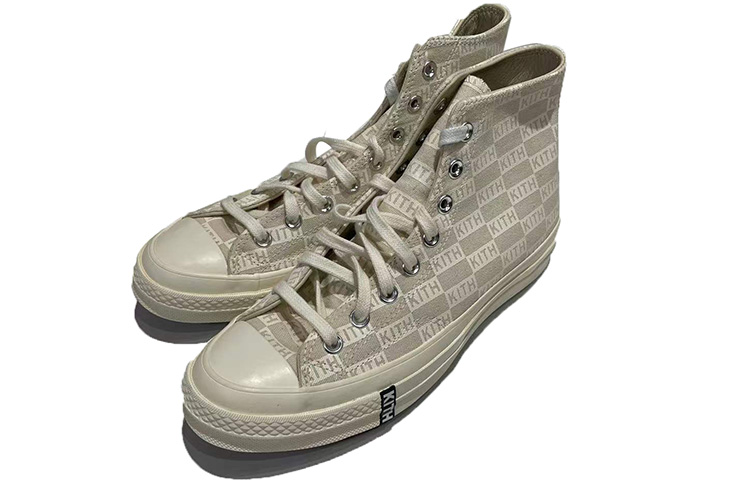 Lookbook KITH x Converse Chuck 70 High 'Natural Monogram' 171865C