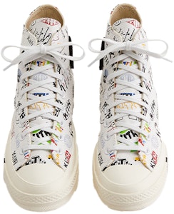Kith x Converse Chuck 70 High '10th Anniversary - Blanco' X40552-CT219U-21S01 Shop Kith x Converse Chuck 70 High '10th Anniversary - Blanco' X40552-CT219U-21S01