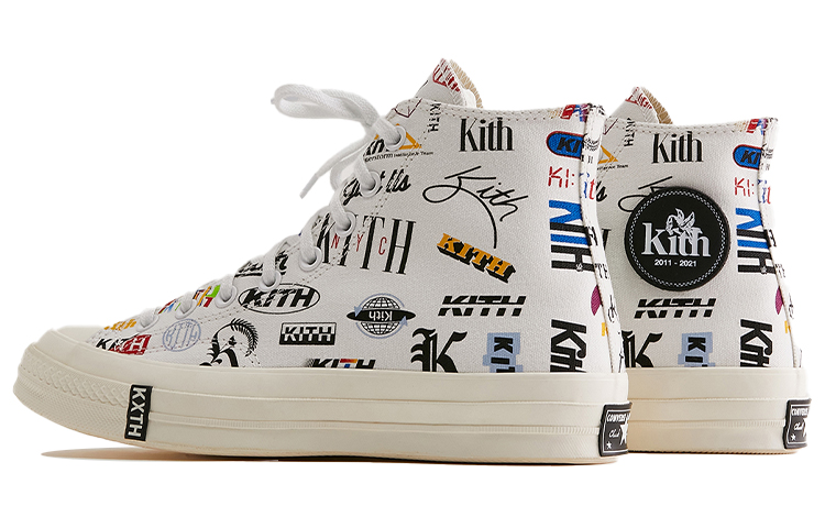 Purchase Kith x Converse Chuck 70 High '10th Anniversary - Blanco' X40552-CT219U-21S01