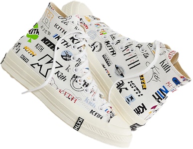 Kith x Converse Chuck 70 High '10th Anniversary - Blanco' X40552-CT219U-21S01 Details for Kith x Converse Chuck 70 High '10th Anniversary - Blanco' X40552-CT219U-21S01