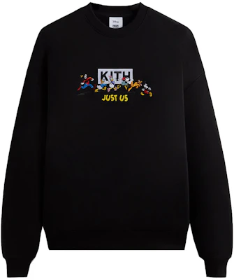 KITH x Disney FW23 Crewneck Hitam Unisex Logo & Rekaan Kartun. KHM031744-001 Buy KITH x Disney FW23 Crewneck Hitam Unisex Logo & Rekaan Kartun. KHM031744-001