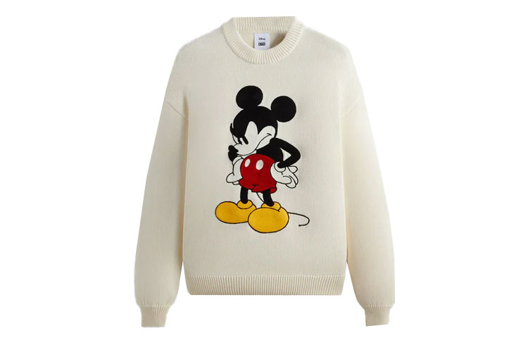 Order KITH x Disney FW23 Sweater Unisex Mickey - Off White. KHM031716-104