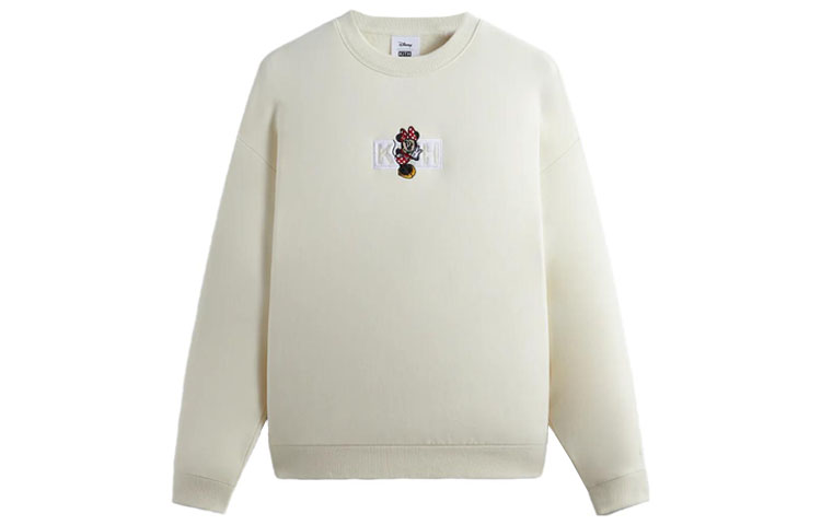 Order KITH x Disney Mickey & Friends Minnie Classic Logo Crewneck Sweatshirt Sand Unisex 031782-104