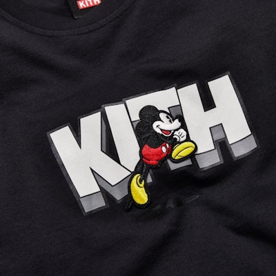 KITH x Disney Running Mickey Tee Black Lookbook KITH x Disney Running Mickey Tee Black