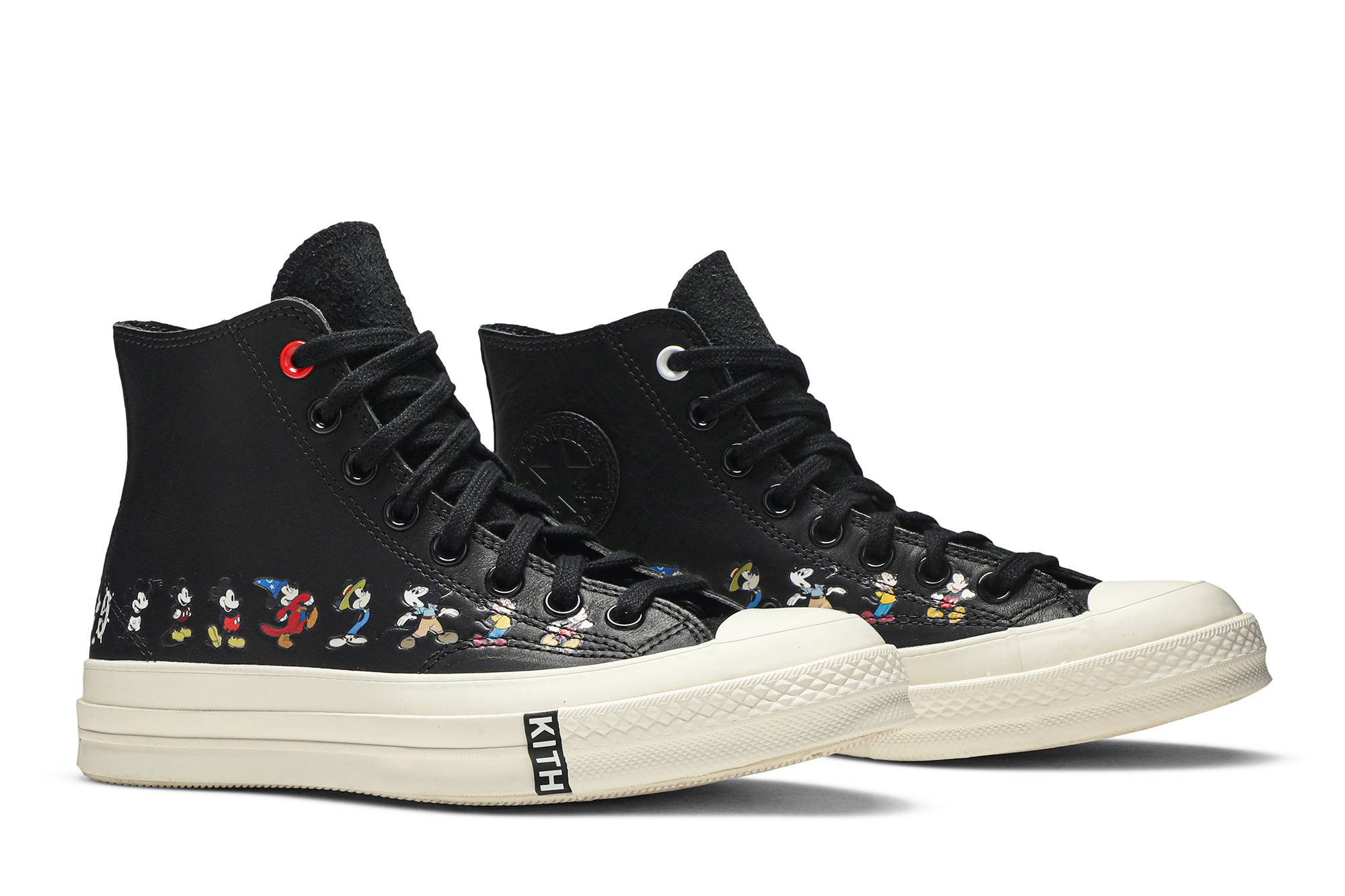 Cheap KITH x Disney x Converse Chuck 70 'Garis Masa Mickey Mouse' 167508C
