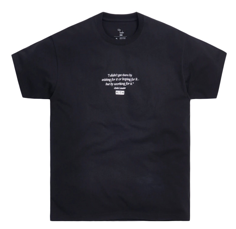 Buy KITH x Estee Lauder Baju Hari Wanita Antarabangsa Hitam