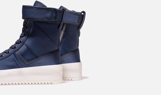 KITH x Fear of God Military Sneaker 'New York Blue' FGKT-MSNY-NYBL16 Lookbook KITH x Fear of God Military Sneaker 'New York Blue' FGKT-MSNY-NYBL16