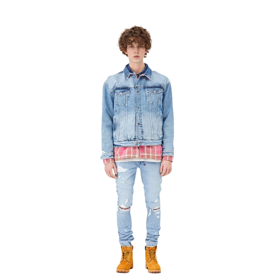 Details for KITH X KSUBI OH.G Reversible Denim Jacket Unisex Blue KS5000004961
