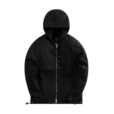 KITH ksubi Solid Color Zip-Up Casual Jacket Black ksmps24jk012