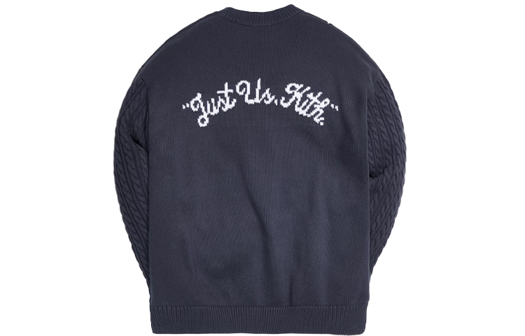 Lookbook KITH x Looney Tunes Bugs Bunny 聯名款 男女同款針織毛衣 深藍色 KH2494-102