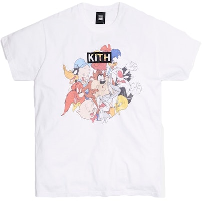 KITH x Looney Tunes Merrie Melodies Vintage Tee White Buy KITH x Looney Tunes Merrie Melodies Vintage Tee White