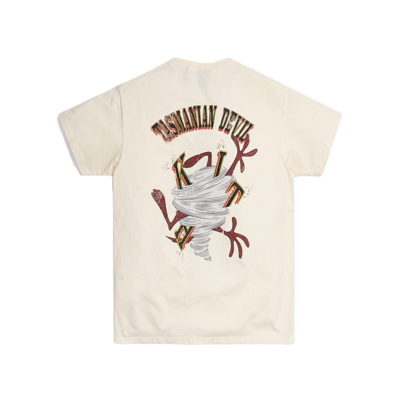 KITH Looney Tunes Taz Vintage Tee Turtledove 圖 2