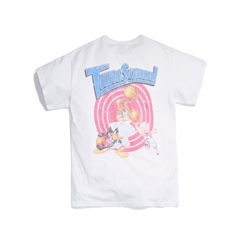 Buy KITH x Looney Tunes Kaos Vintage Putih Tunesquad