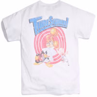 KITH x Looney Tunes Tunesquad Vintage Tee White