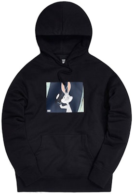 KITH x Looney Tunes What's Up Doc Hoodie Black Buy KITH x Looney Tunes What's Up Doc Hoodie Black