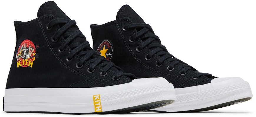 KITH x Looney Tunes x Converse Chuck Taylor All Star 1970 高帮 '黑色' 169083C Cheap KITH x Looney Tunes x Converse Chuck Taylor All Star 1970 高帮 '黑色' 169083C